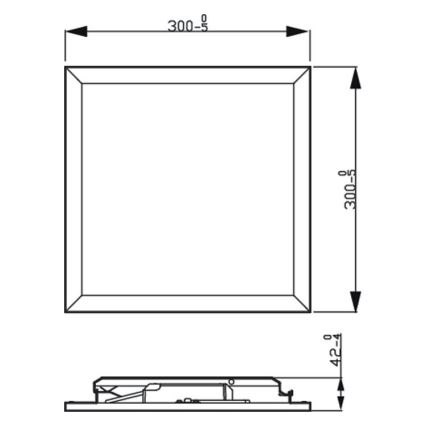 Philips - LED Dimbar taklampa SCENE SWITCH LED/12W/230V 2700K