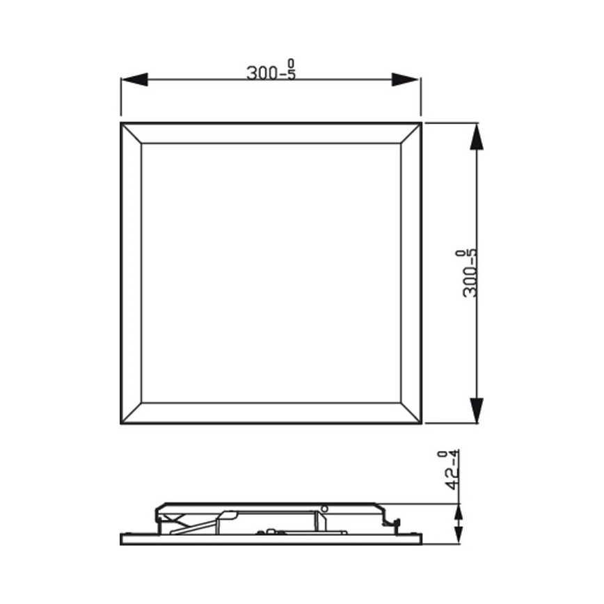 Philips - LED Dimbar taklampa SCENE SWITCH LED/12W/230V 2700K