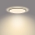 Philips - LED Dimbar taklampa SCENE SWITCH LED/22W/230V diameter 40 cm 2700K svart