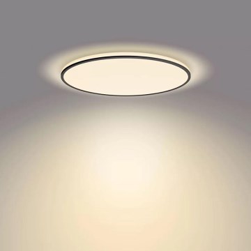 Philips - LED Dimbar taklampa SCENE SWITCH LED/36W/230V diameter 50 cm 2700K svart