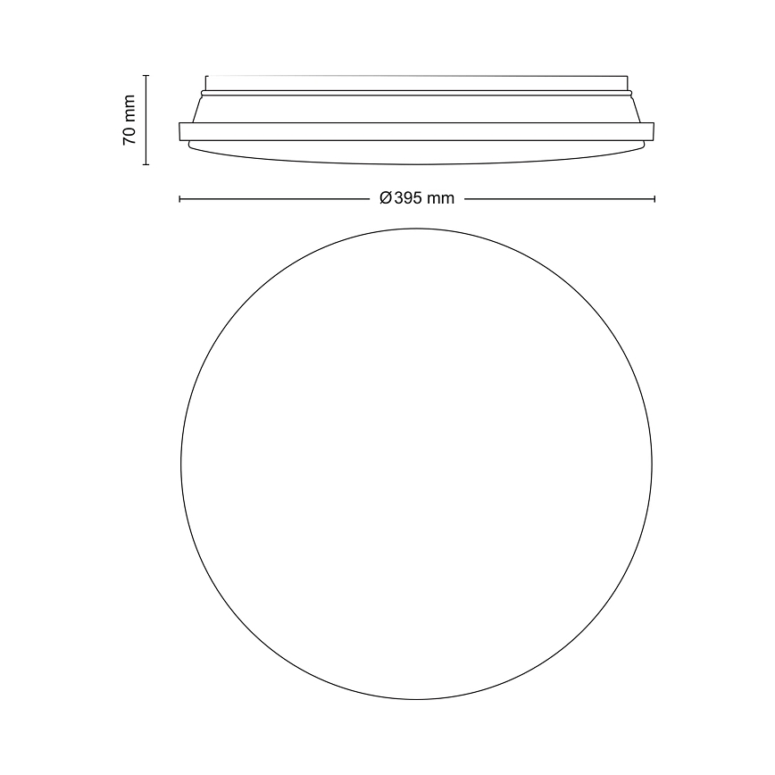 Philips - LED Dimbar taklampa LED/24W/230V 2700-6500K + fjärrkontroll