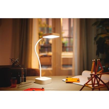 Philips - LED Dimbar touch bordslampa ROCK LED/5W/5V 1800mAh