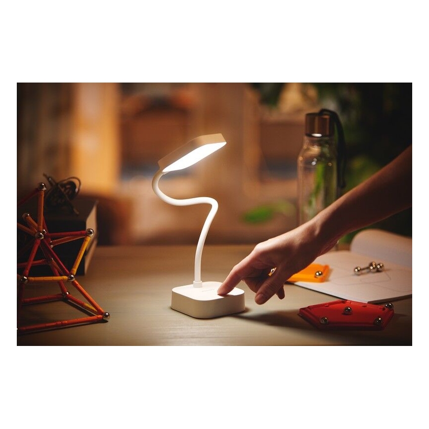 Philips - LED Dimbar touch bordslampa ROCK LED/5W/5V 1800mAh