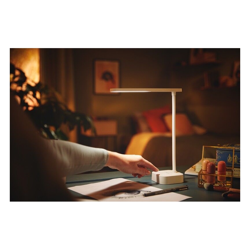 Philips - LED Dimbar touch bordslampa TILPA LED/5W/5V