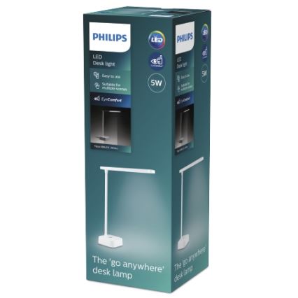 Philips - LED Dimbar touch bordslampa TILPA LED/5W/5V