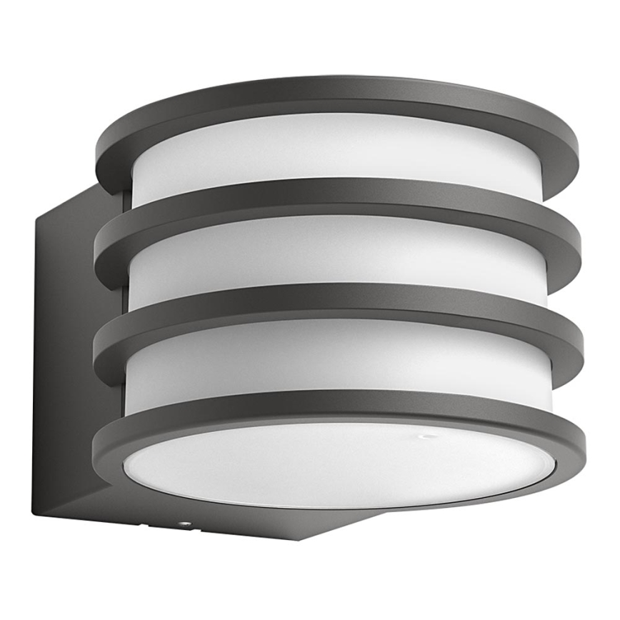 Philips - LED Dimbar vägglampa utomhus Hue LUCCA 1xE27/9,5W/230V IP44