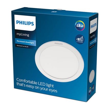 Philips - LED Infälld Belysning LED/17W/230V 3000K