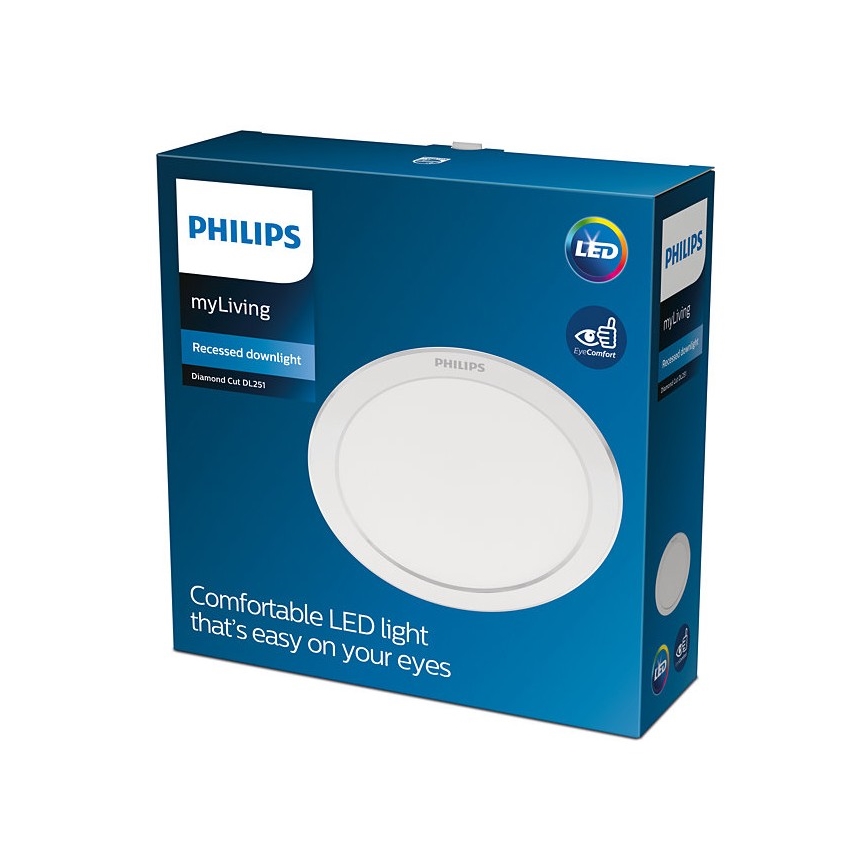 Philips - LED Infälld Belysning LED/17W/230V 3000K