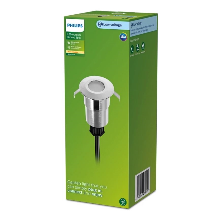Philips - LED infälld lampa för utomhusbruk SPORE LED/1W/24V IP67