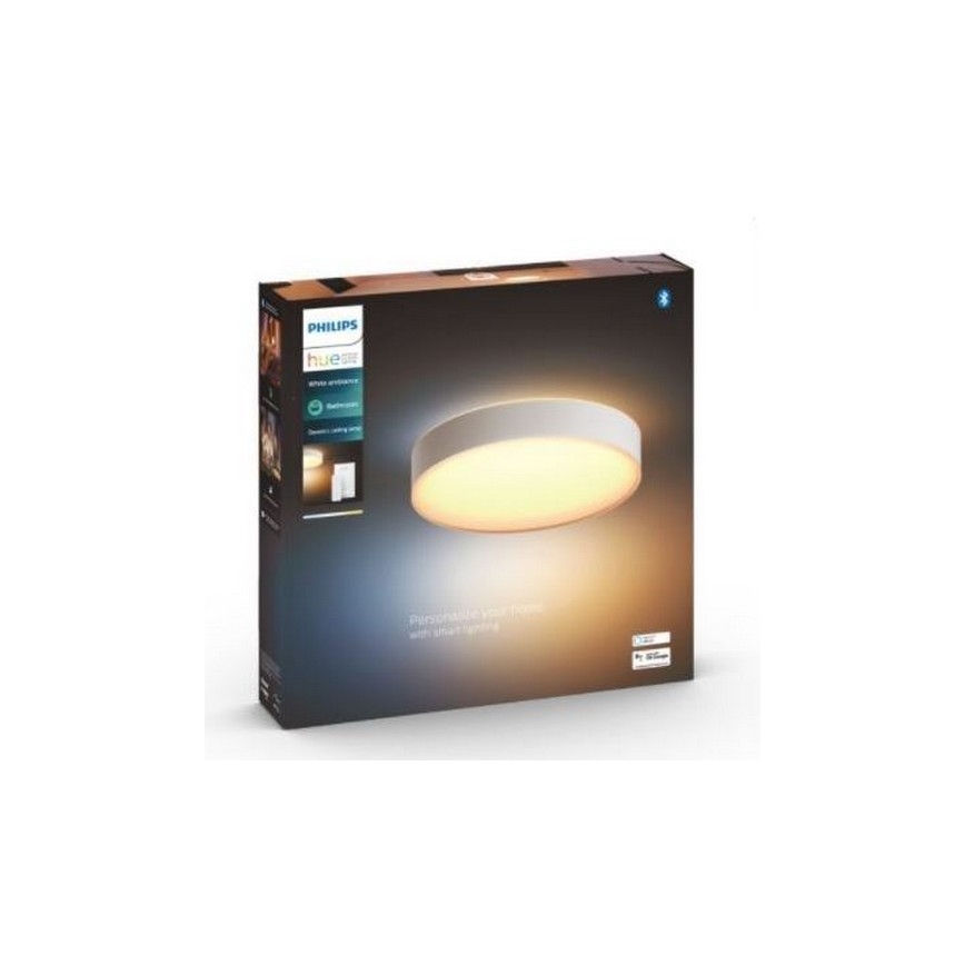 Philips - LED ljusreglerad badrumslampa  Hue DEVERE LED/33,5W/230V IP44 diameter  425 mm 2200-6500K + fjärrkontroll