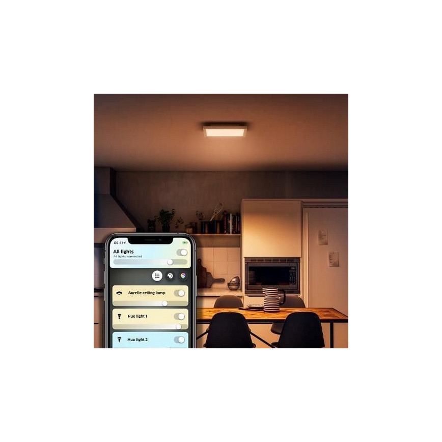 Philips - LED ljusreglerad taklampa  Hue LED/19W/230V 2200-6500K + fjärrkontroll