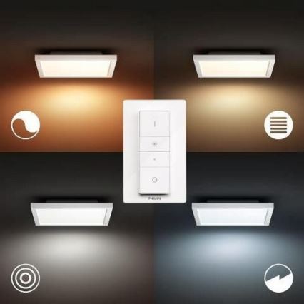 Philips - LED ljusreglerad taklampa  Hue LED/19W/230V 2200-6500K + fjärrkontroll