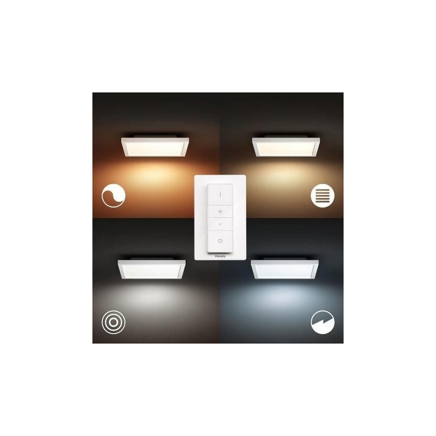 Philips - LED ljusreglerad taklampa  Hue LED/19W/230V 2200-6500K + fjärrkontroll