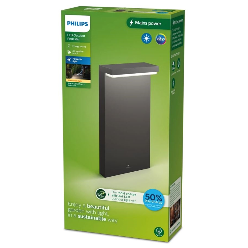 Philips - LED-lampa för utomhusbruk BUSTAN LED/3,8W/230V 2700K 40 cm IP44