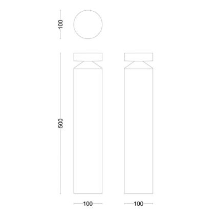 Philips - LED-lampa för utomhusbruk LAVEN LED/6W/230V 2700K IP44