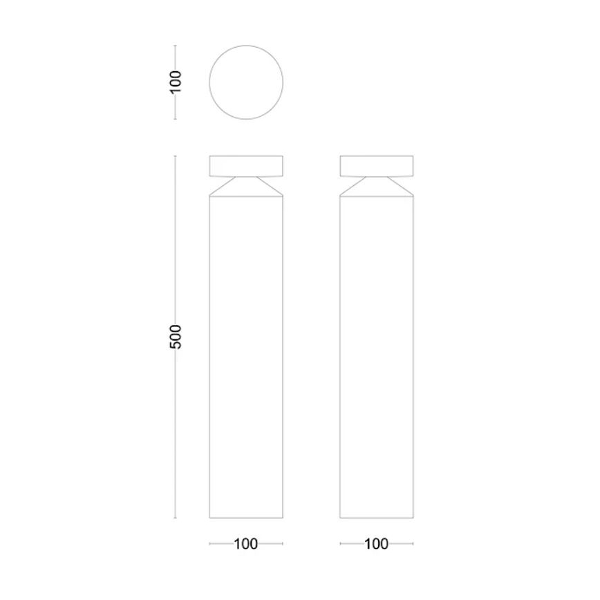 Philips - LED-lampa för utomhusbruk LAVEN LED/6W/230V 2700K IP44