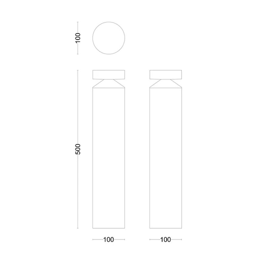 Philips - LED-lampa för utomhusbruk LAVEN LED/6W/230V 4000K IP44