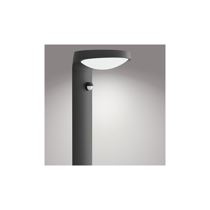 Philips - LED-lampa för utomhusbruk med en sensor LED/9W/230V 4000K IP44