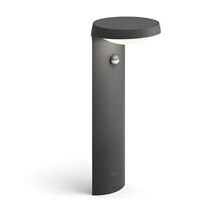 Philips - LED-lampa för utomhusbruk med en sensor LED/9W/230V 4000K IP44