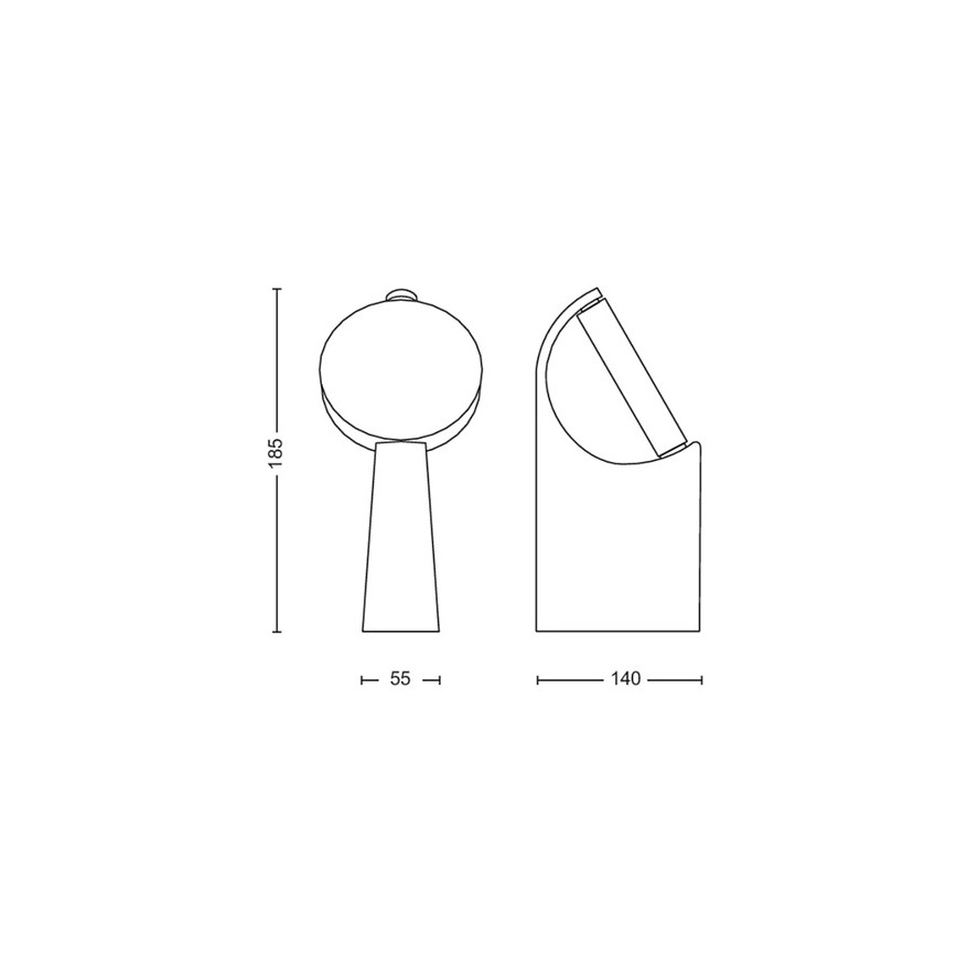 Philips - LED-lampa för utomhusbruk LED/7W/230V 4000K IP44