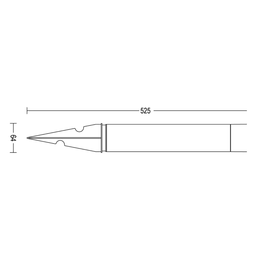 Philips - LED-lampa för utomhusbruk PUREX LED/1,5W/24V IP44