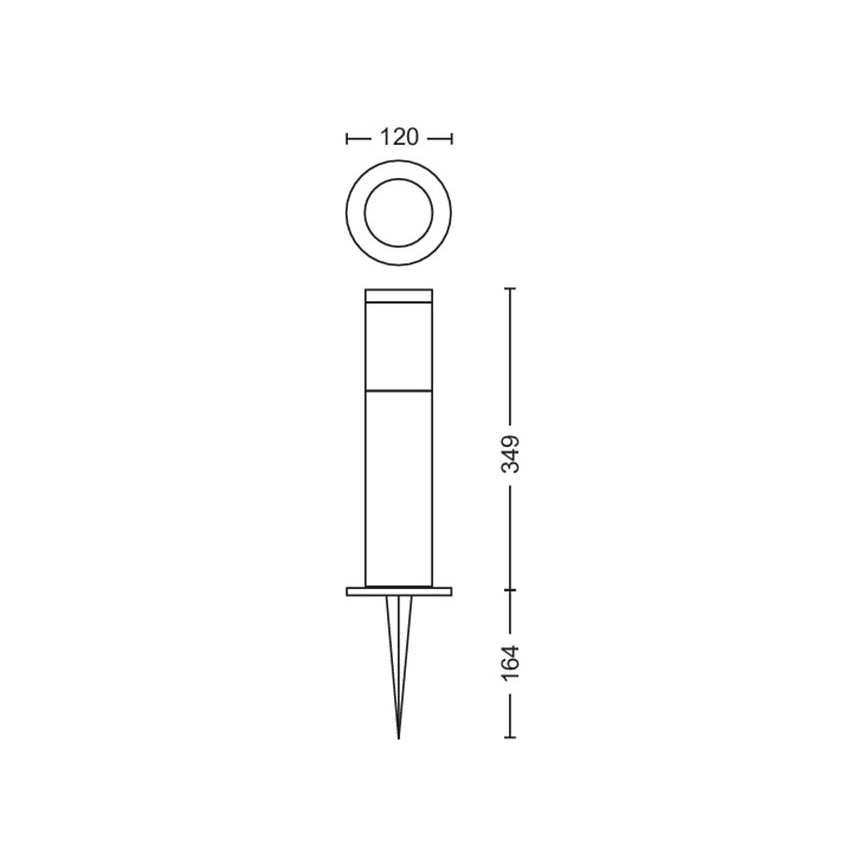 Philips - LED-lampa för utomhusbruk GARDENLINK LED/6W/12V 4000K IP44