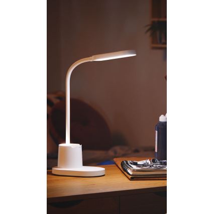 Philips - LED ljusreglerad bordslampa touch BUCKET LED/7W/5V 1800 mAh 3000/4000/5700K CRI 90