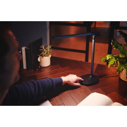 Philips - LED ljusreglerad bordslampa touch SWORD LED/12W/230V 2700/4000/6500K CRI90