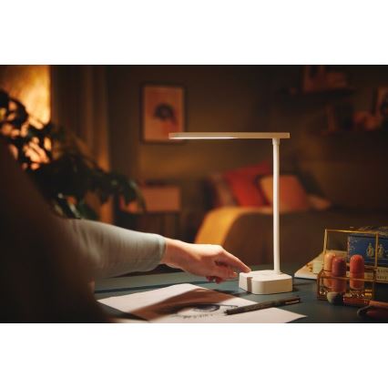 Philips - LED ljusreglerad bordslampa touch TILPA LED/5W/5V 1800 mAh