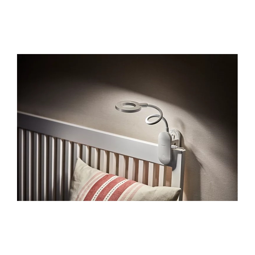 Philips - LED ljusreglerad lampa med klämma LED/5W/5V CRI 90