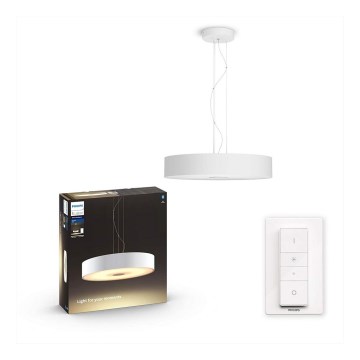 Philips - LED ljusreglerad ljuskrona på textilsladd FAIR LED/33,5W/230V 2200-6500K + fjärrkontroll
