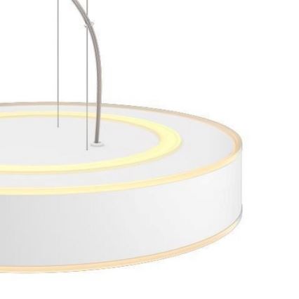 Philips - LED ljusreglerad ljuskrona på textilsladd Hue LED/33,5W/230V 2200-6500K vit + fjärrkontroll