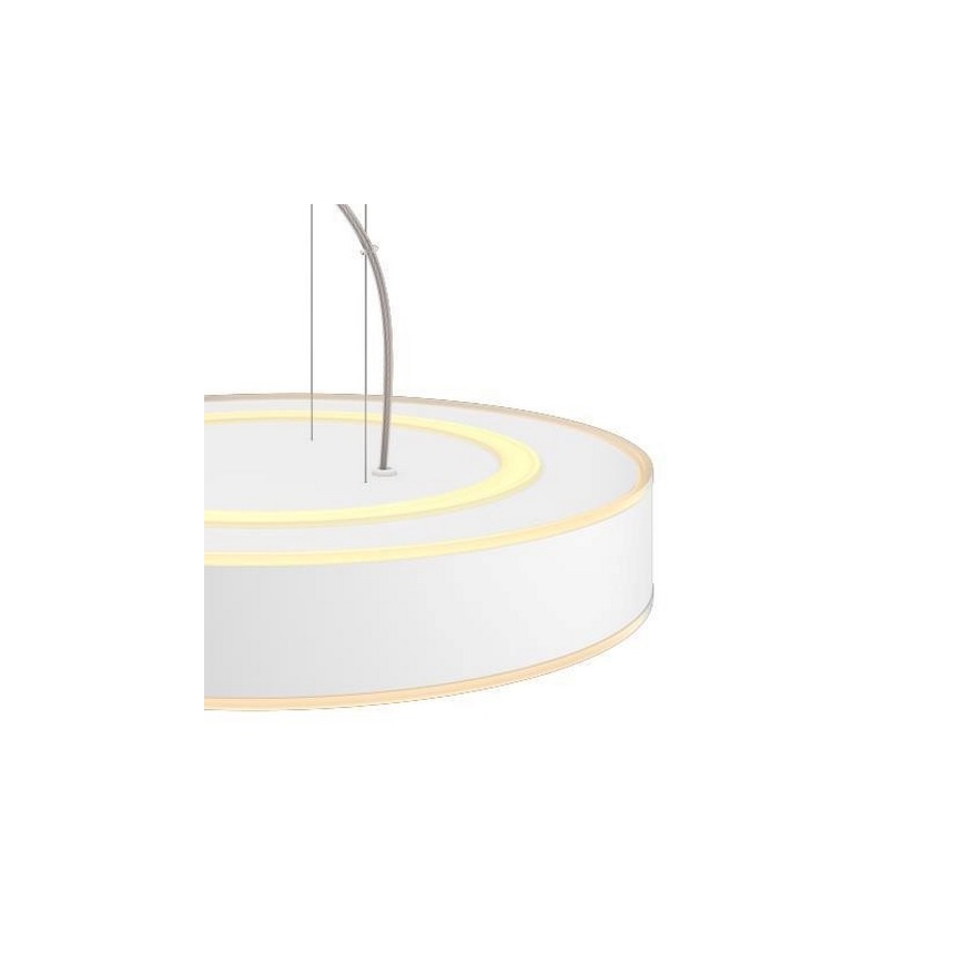Philips - LED ljusreglerad ljuskrona på textilsladd Hue LED/33,5W/230V 2200-6500K vit + fjärrkontroll