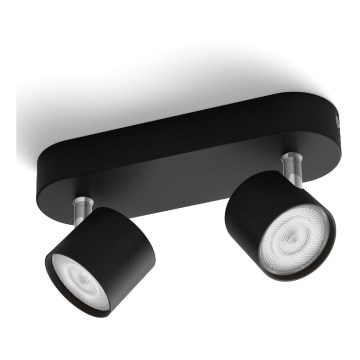 Philips - LED ljusreglerad spotlight 2xLED/4,5W/230V