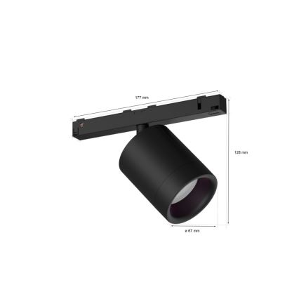 Philips - LED RGB Dimbar spotlight För skensystem Hue PERIFO LED/5,2W/24V 2000-6500K