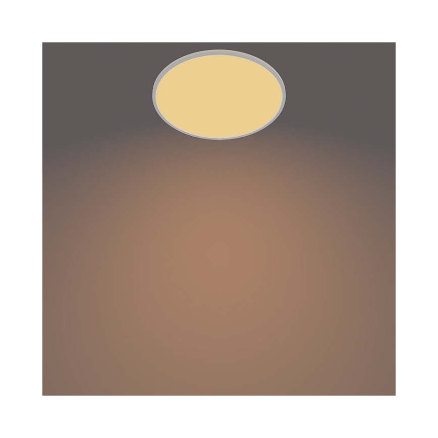 Philips - LED ljusreglerad utomhusbelysning SUPERSLIM SCENE SWITCH LED/15W/230V IP54 vit