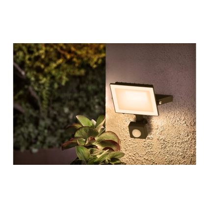 Philips - LED-reflektor med sensor LOIS LED/20W/230V IP65 3000K