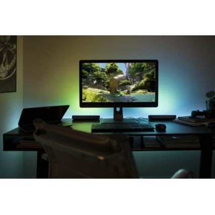 Philips - LED RGB Dimbar Skrivbordslampa Hue PLAY SINGLE PAKET WACA LED/6W/230V