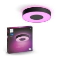 Philips - LED RGB Dimbar taklampa Hue INFUSE LED/33,5W/230V 2000-6500K Ø 381 mm svart
