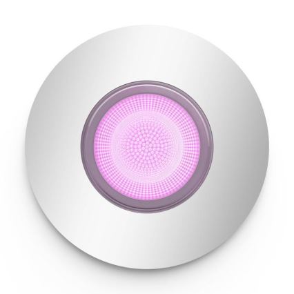 Philips - LED RGB ljusreglerad badrumslampa  Hue XAMENTO 1xGU10/5,7W/230V IP44 2000-6500K