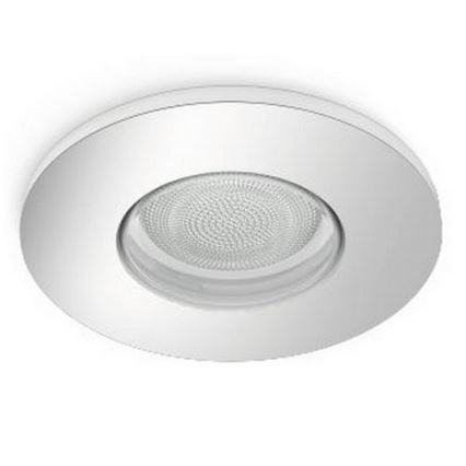 Philips - LED RGB ljusreglerad badrumslampa  Hue XAMENTO 1xGU10/5,7W/230V IP44 2000-6500K