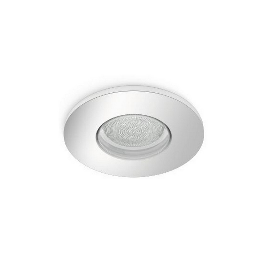 Philips - LED RGB ljusreglerad badrumslampa  Hue XAMENTO 1xGU10/5,7W/230V IP44 2000-6500K