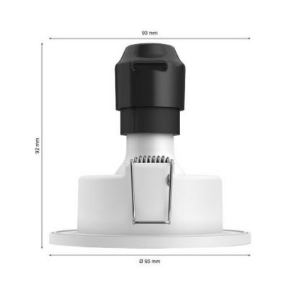 Philips - LED RGB ljusreglerad badrumslampa  Hue XAMENTO 1xGU10/5,7W/230V IP44 2000-6500K