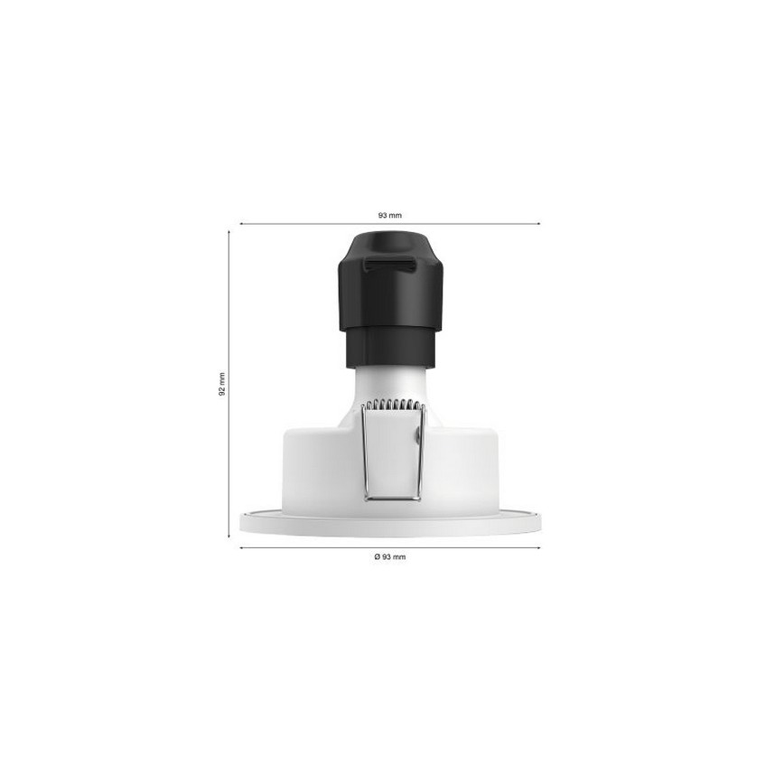 Philips - LED RGB ljusreglerad badrumslampa  Hue XAMENTO 1xGU10/5,7W/230V IP44 2000-6500K