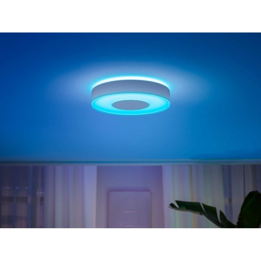 Philips - LED RGB ljusreglerad badrumslampa  Hue XAMENTO LED/52,5W/230V IP44 diameter  425 mm 2000-6500K