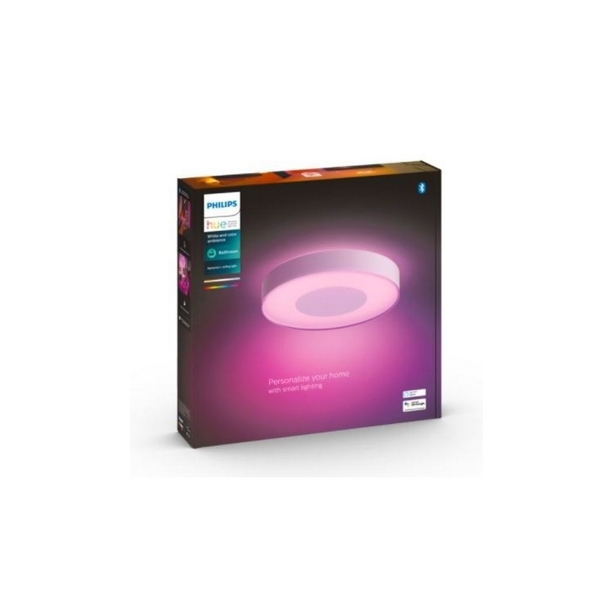 Philips - LED RGB ljusreglerad badrumslampa  Hue XAMENTO LED/52,5W/230V IP44 diameter  425 mm 2000-6500K