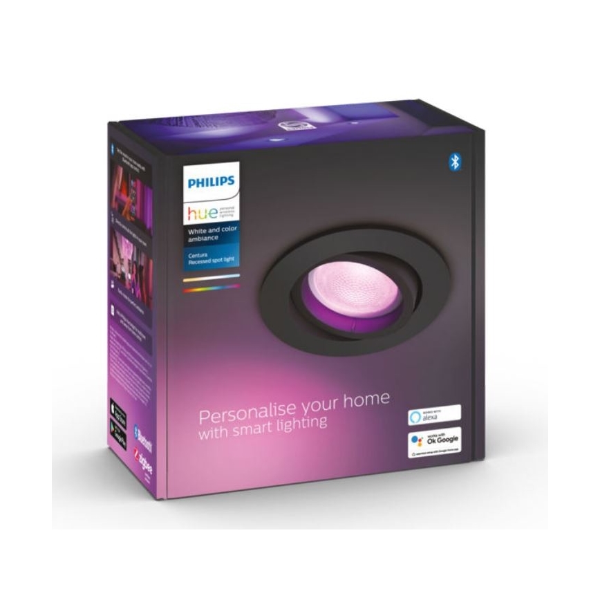 Philips - LED RGB ljusreglerad hängande taklampa  Hue CENTURA 1xGU10/5,7W/230V 2000-6500K