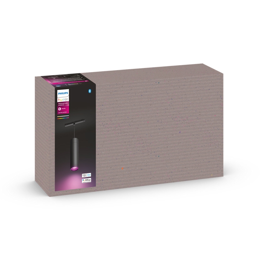 Philips - LED RGB ljusreglerad ljuskrona på snöre För skensystem Hue PERIFO LED RGB/5,2W/24V 2000-6500K