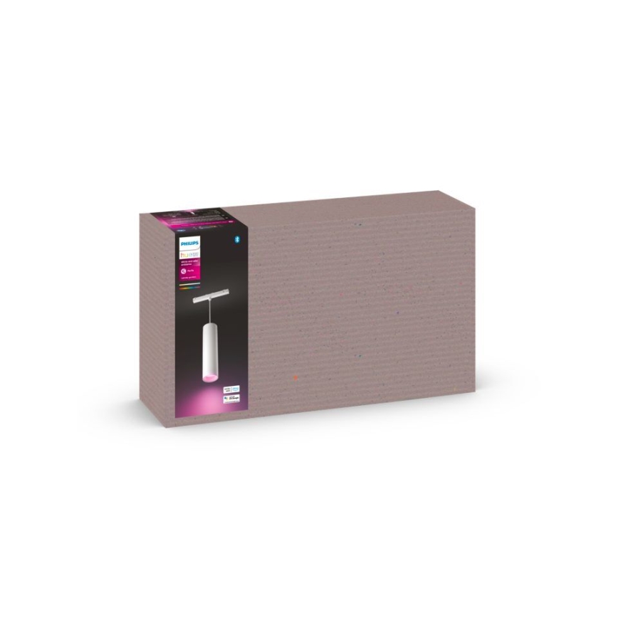 Philips - LED RGB ljusreglerad ljuskrona på snöre För skensystem Hue PERIFO LED RGB/5,2W/24V 2000-6500K
