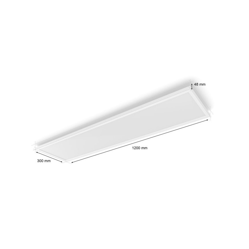 Philips - LED RGB Ljusreglerad panel Hue White And Color Ambiance LED/60W/230V 2000-6500K